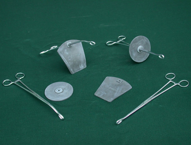 钨橡皮挡板操作钳